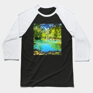 Beto Lagoon, Barobo, Surigao del Sur, Mindanao, Philippines Baseball T-Shirt